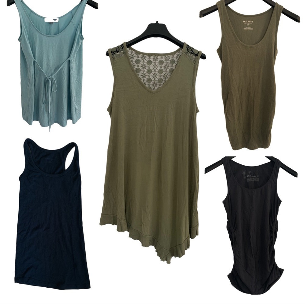 Maternity S(S/M) Tanks Lot of 5